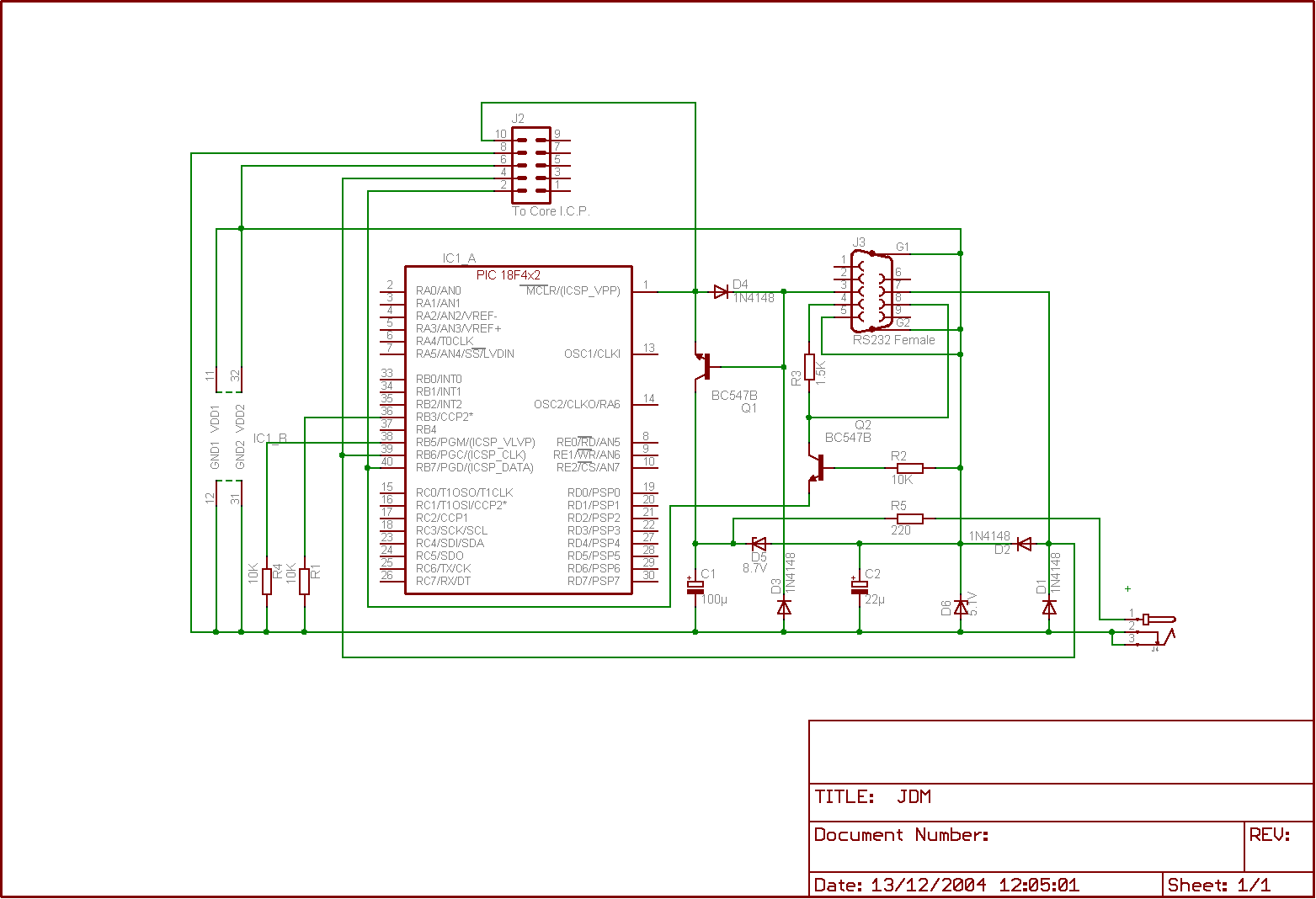 JDM schematic